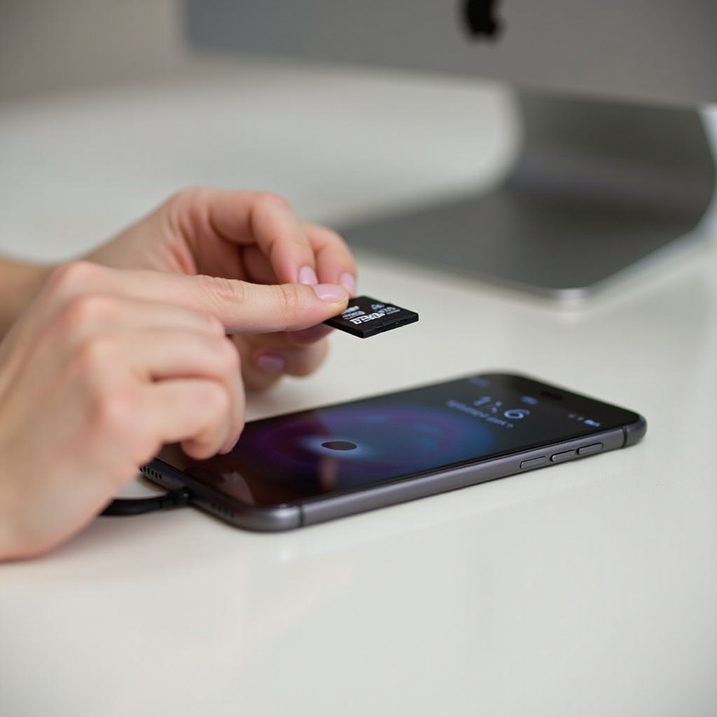 comment récupérer des photos depuis une carte SD sur un téléphone