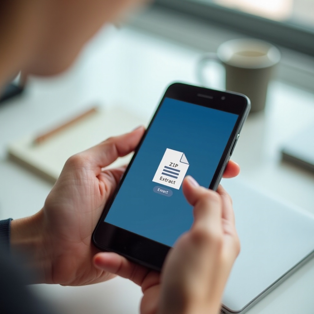 comment extraire un fichier sur Android