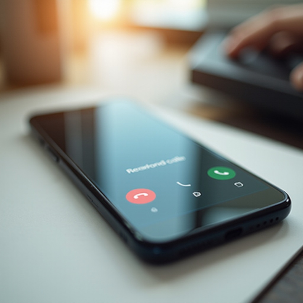 comment enregistrer un appel téléphonique sur un téléphone Android