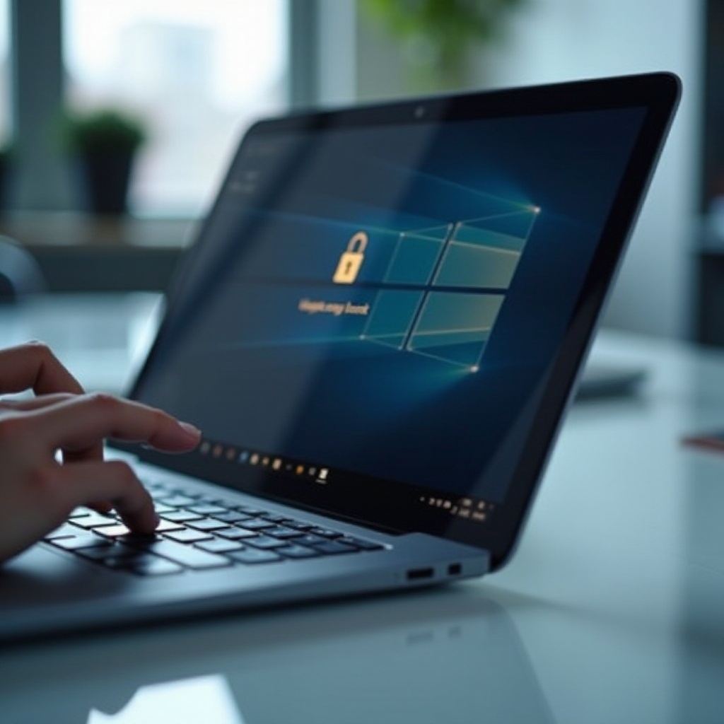 comment verrouiller un ordinateur Windows avec le clavier