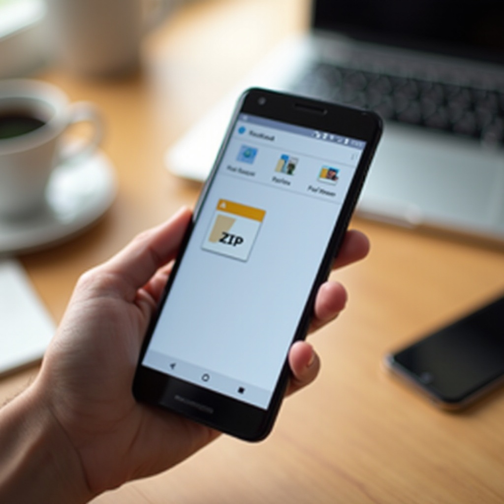 come estrarre un file su Android