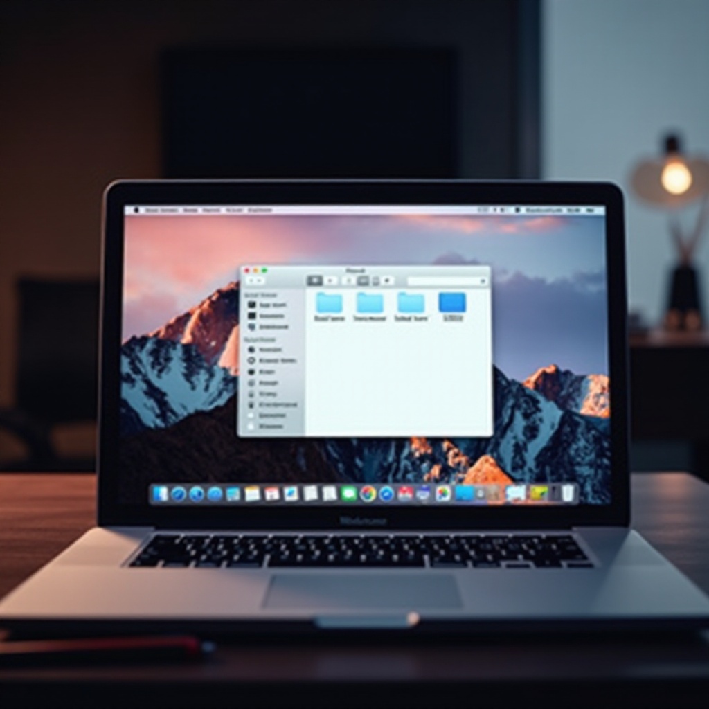 raccourci pour créer un nouveau dossier dans les fichiers sur mac