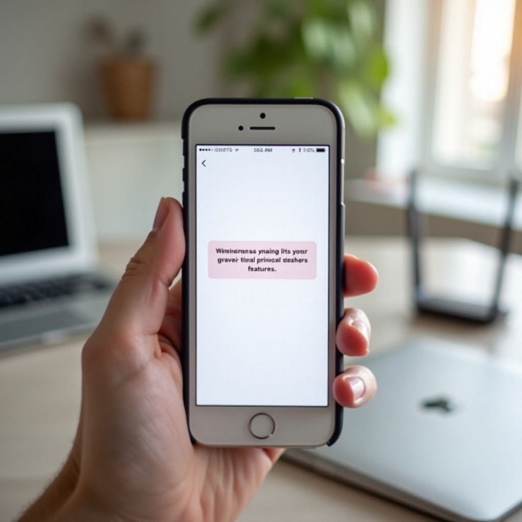 iPhone indica che le impostazioni di rete impediscono il caricamento privato dei contenuti.